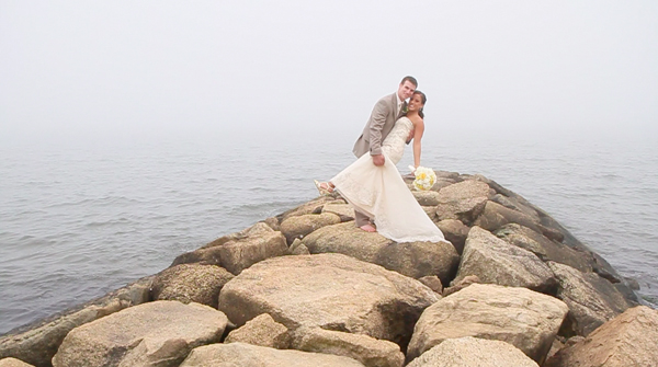 Pelham house beach wedding video