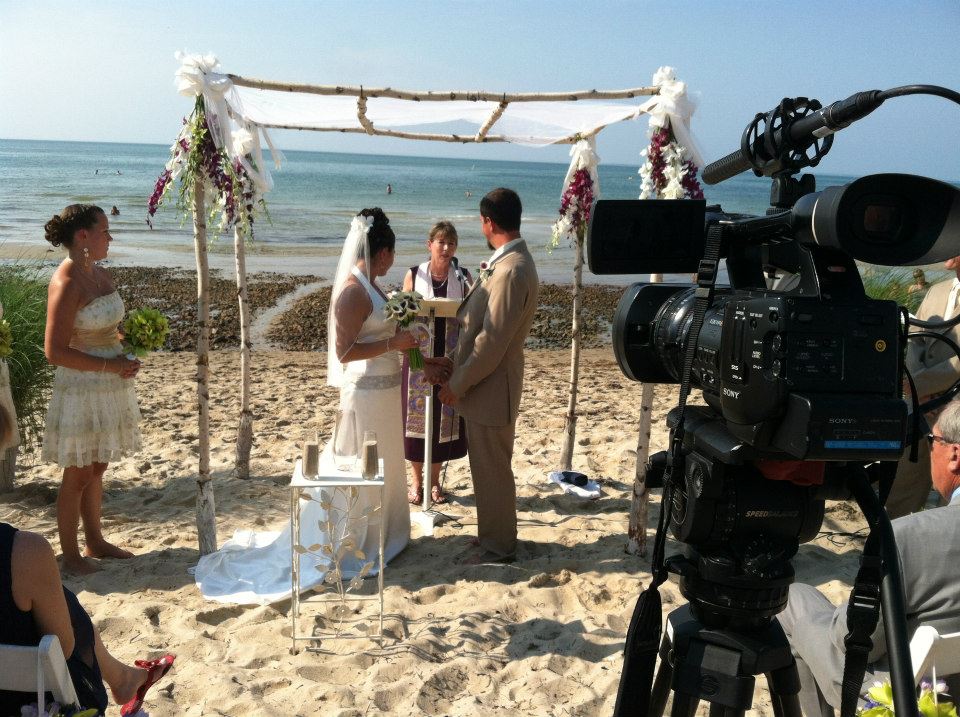 beach wedding cape cod